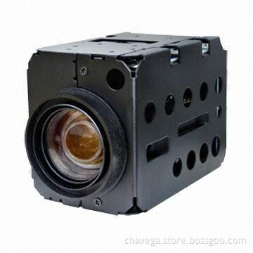 1,000TVL high-resolution 2.8" Sony CMOS CCTV camera module w/ 30x optical zoom and 10x digital zoom